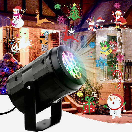Proyector De Figuras Navideñas